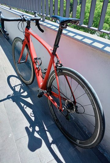 Gebrauchtes Trek Domane SL 6 Pro 2017 2017 Road & Gravel, Rot — Bild 7 von 7