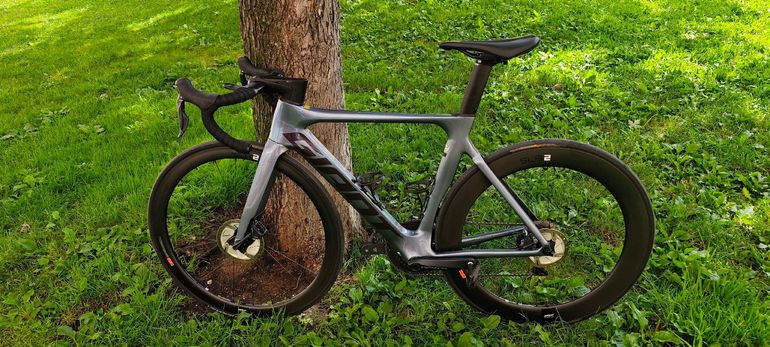 Used Giant Propel, Advanced Disc 1 2022 2022 Road & Gravel, Grigio chiaro — image 16 of 26