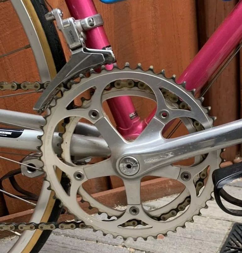 Used Bridgestone 550 1987 Road & Gravel, Red — image 3 of 12