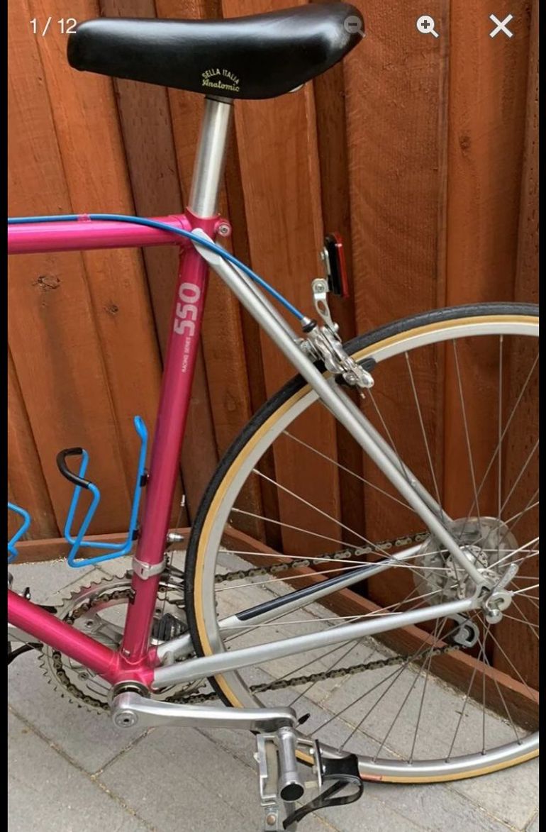 Used Bridgestone 550 1987 Road & Gravel, Red — image 12 of 12