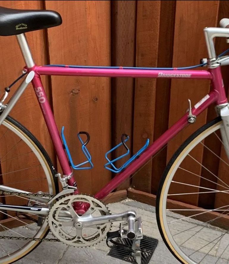 Used Bridgestone 550 1987 Road & Gravel, Red — image 2 of 12