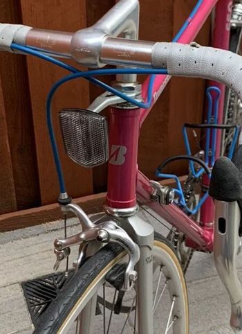 Used Bridgestone 550 1987 Road & Gravel, Red — image 11 of 12