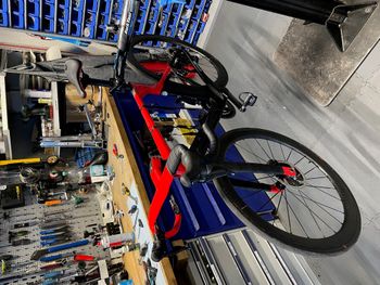 Used CUBE Litening C:68X SL 2021 Road & Gravel, Rot — image 1 of 4