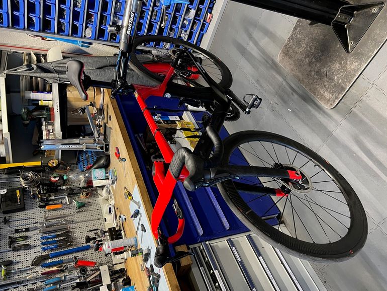 Used CUBE Litening C:68X SL 2021 Road & Gravel, Rot — image 1 of 4
