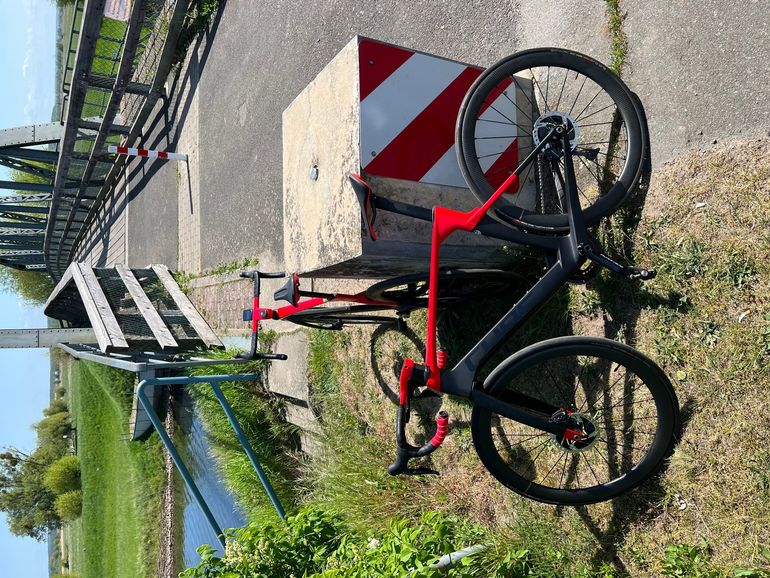 Used CUBE Litening C:68X SL 2021 Road & Gravel, Rot — image 3 of 4