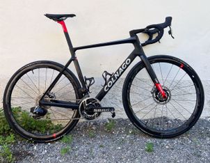 Colnago - V4Rs Disc Red AXS w/Fulcrum Racing Wind 400 Wheels 2023, 2023