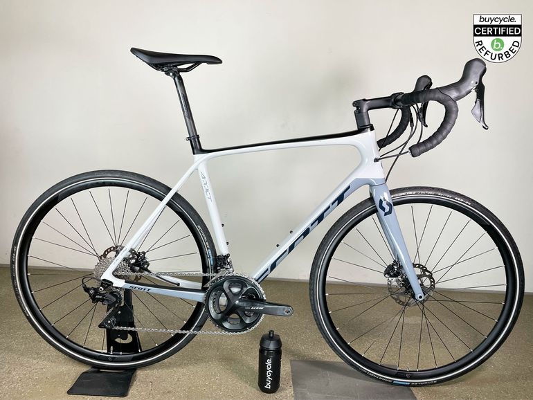 Used Scott Addict 20 disc 2020 Road & Gravel, Light Gray — image 1 of 5