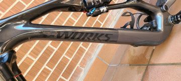 Brugt Specialized S-Works Stumpjumper EVO Frameset 2022 2022 Mountainbike — billede 8 af 12