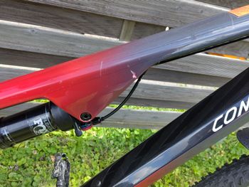 Conway RLC FS 6 2021 2021 Mountainbike usato, Rosso — immagine 6 di 8