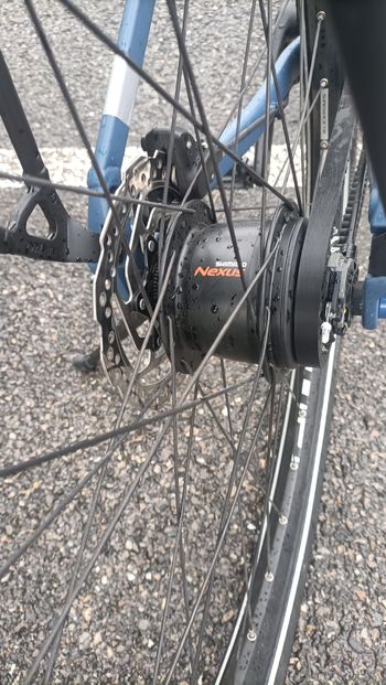 Used CUBE TRAVEL Pro 2023 Mountainbike, Blue — image 8 of 10