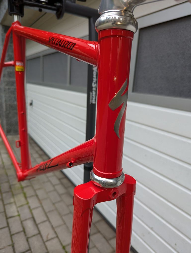 Used Specialized Allez Anniversary Steel Frame 2014 Road & Gravel, Red — image 8 of 12
