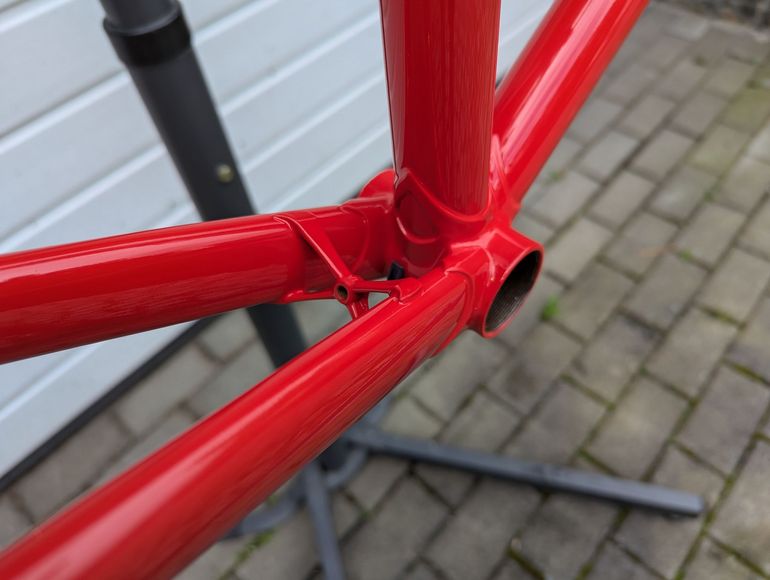 Used Specialized Allez Anniversary Steel Frame 2014 Road & Gravel, Red — image 7 of 12