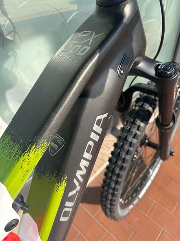 Gebrauchtes Olympia EX900 SPORT 12S 2024 Mountainbike, Weiß — Bild 8 von 10