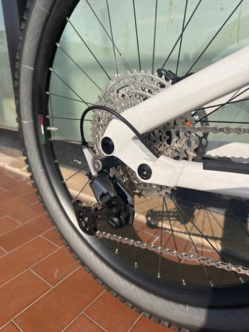 Gebrauchtes Olympia EX900 SPORT 12S 2024 Mountainbike, Weiß — Bild 7 von 10