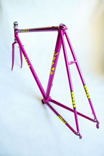 Used Vitus Mecacycles Frameset 1984 Road & Gravel, Purple — image 9 of 12