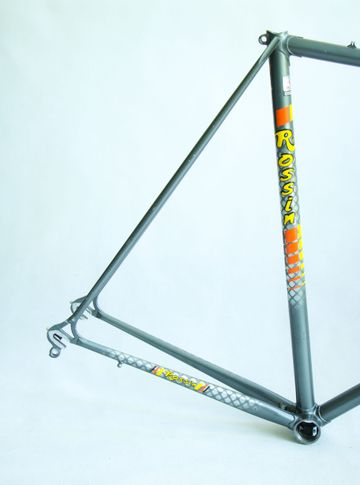 Road Bike Rossin Columbus Matrix (Cromor) Frameset 1986 Road & Gravel usato, Grigio chiaro — immagine 8 di 10