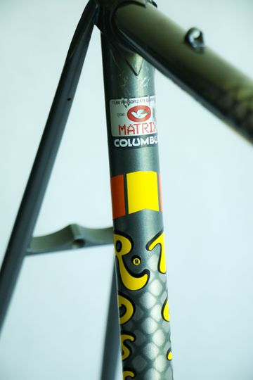 Road Bike Rossin Columbus Matrix (Cromor) Frameset 1986 Road & Gravel usato, Grigio chiaro — immagine 6 di 10