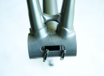 Road Bike Rossin Columbus Matrix (Cromor) Frameset 1986 Road & Gravel usato, Grigio chiaro — immagine 10 di 10