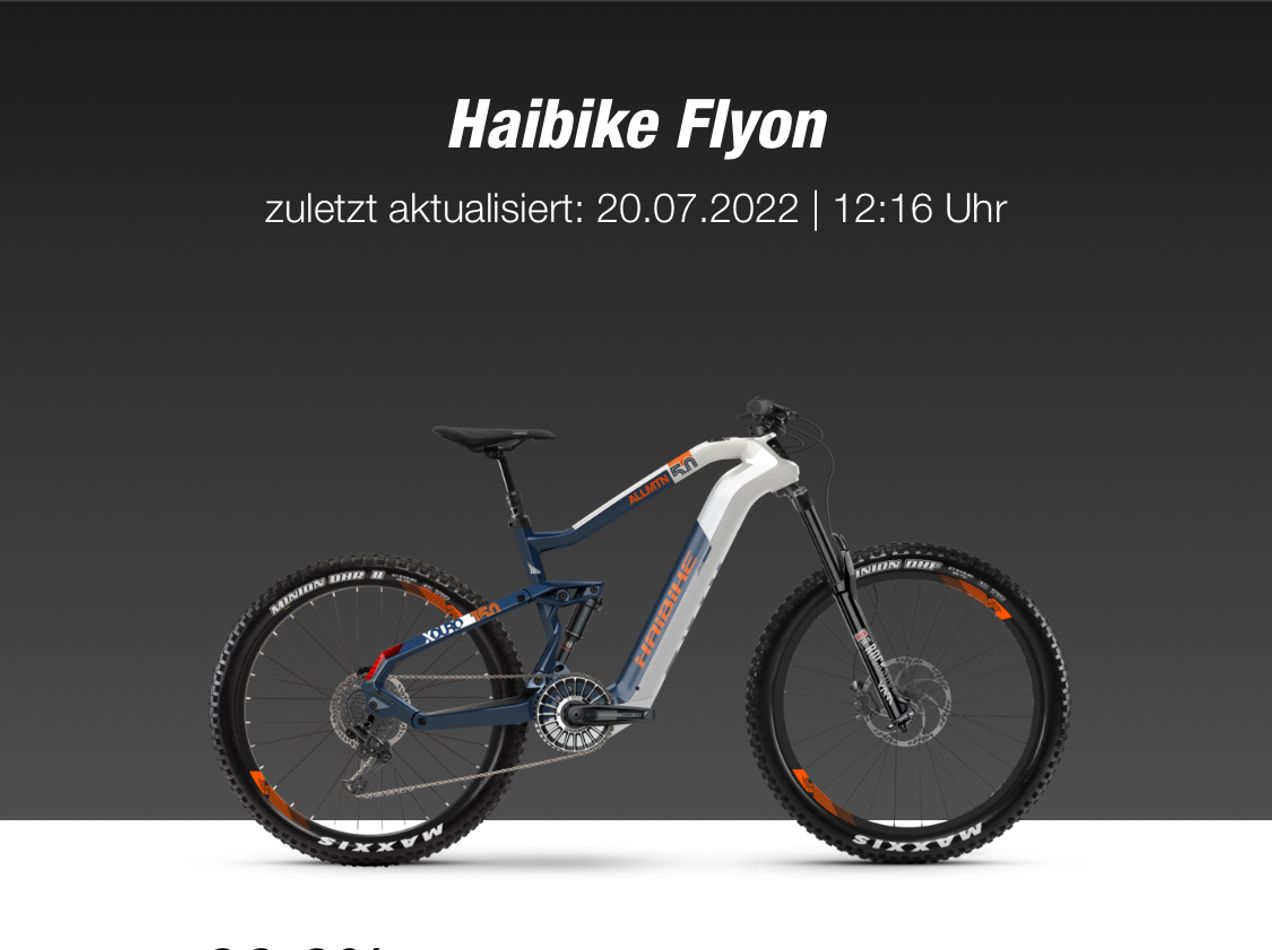 Haibike xduro nduro hotsell 5.0 flyon