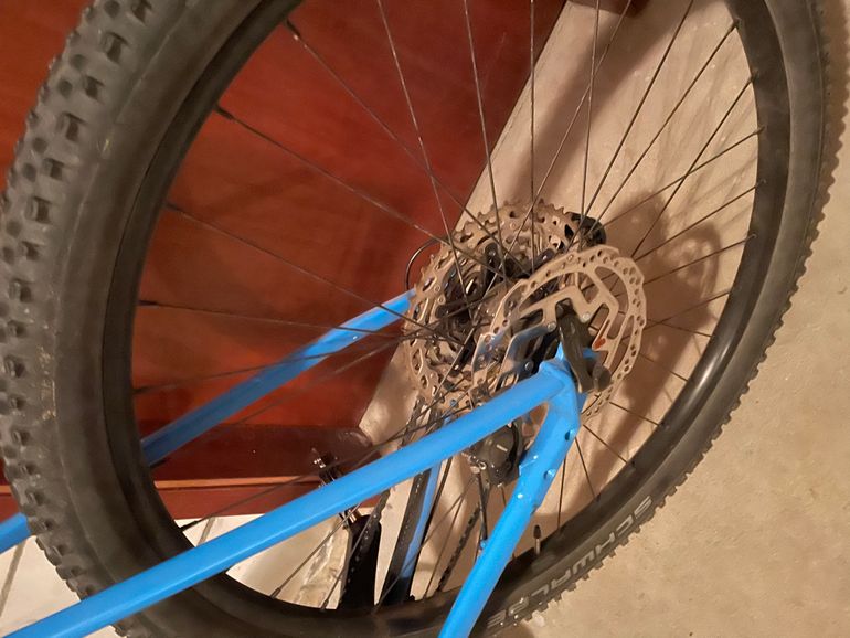 Used Canyon Grand 5 2022 Mountainbike, Blue — image 4 of 5