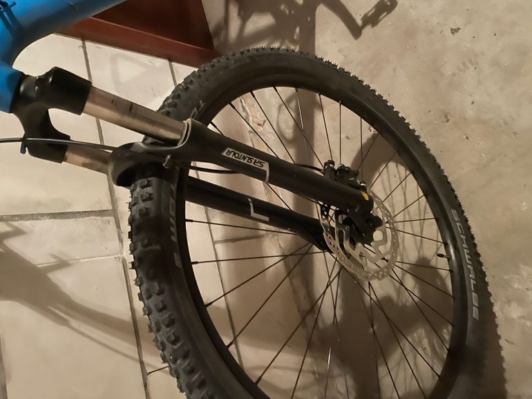 Used Canyon Grand 5 2022 Mountainbike, Blue — image 5 of 5
