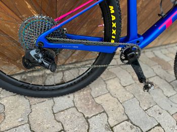 Used Trek Supercaliber 9.9 XX1 AXS 2022 2022 Mountainbike, Blue, 29 — image 9 of 9