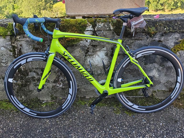 Used Specialized Roubaix SL4 2015 Road & Gravel, Green — image 2 of 3