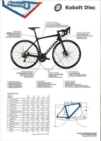 Used Kuota Kobalt Disc Ultegra 2020 Road & Gravel — image 14 of 14