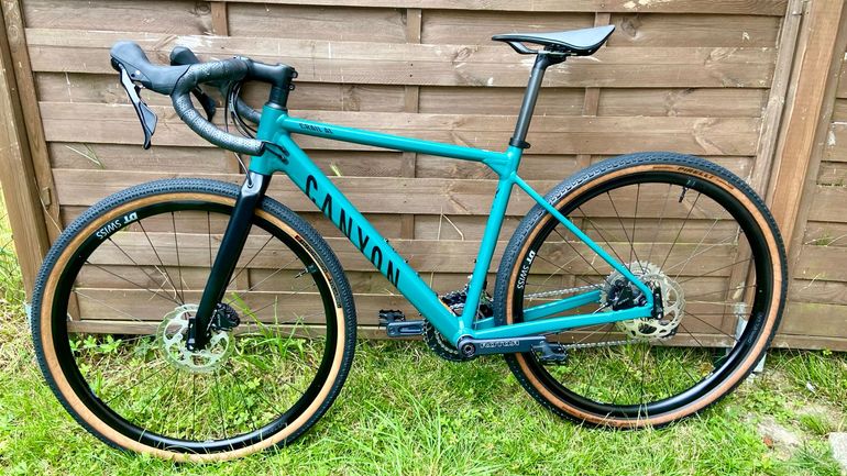 Used Canyon Grail 6 2022 2022 Road & Gravel, Green — image 2 of 9