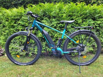 Used Stevens E-Tremalzo 2021 Mountainbike, Blue — image 2 of 8