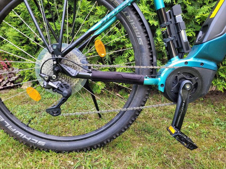 Used Stevens E-Tremalzo 2021 Mountainbike, Blue — image 3 of 8