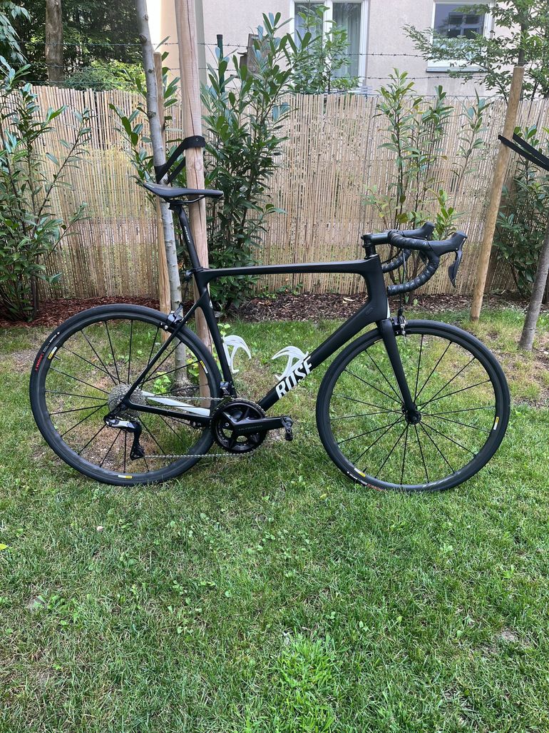 Used Rose XLITE 04 Ultegra Di2 2021 Road & Gravel, Black — image 1 of 5