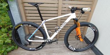 Used Canyon Exceed CFR Team 2022 Mountainbike, Weiß — image 3 of 4