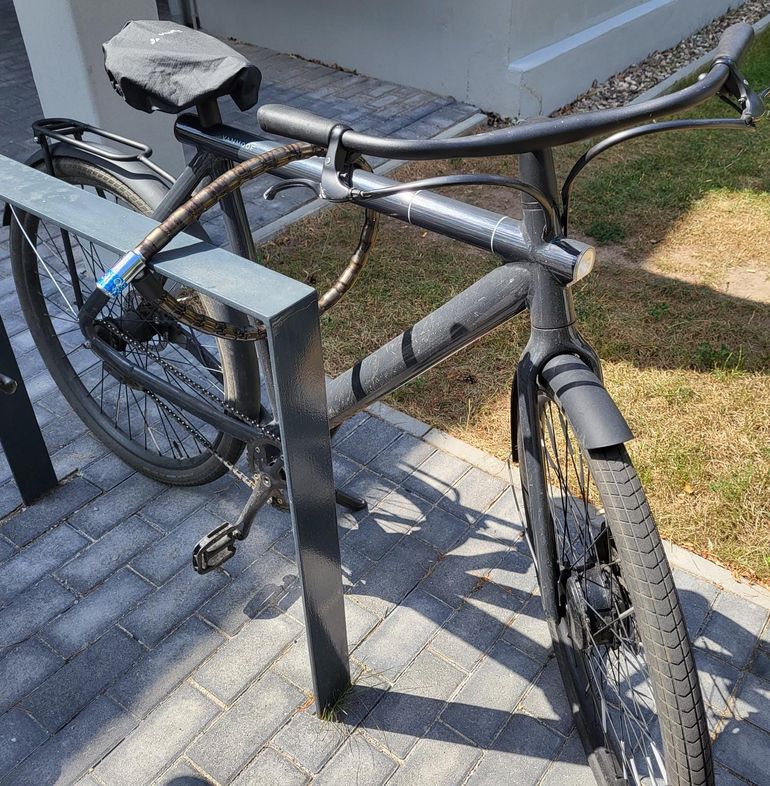 Used Vanmoof S2 2021 Road & Gravel, Light Gray — image 2 of 3