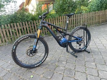 Used Specialized S-Works Turbo Levo 2022 Mountainbike, Blau — image 6 of 13