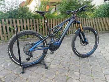 Used Specialized S-Works Turbo Levo 2022 Mountainbike, Blau — image 11 of 13
