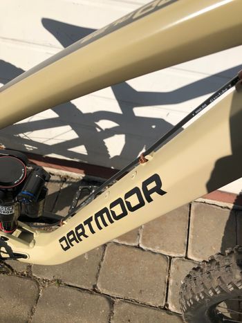 Used Dartmoor thunderbird 2023 Mountainbike, Light Gray — image 4 of 10
