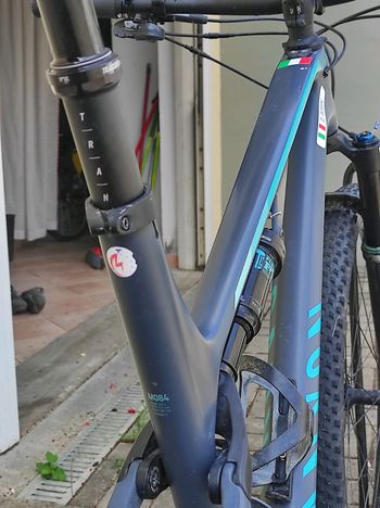 Used Canyon Lux Trail CF 7 2022 2022 Mountainbike, Hellgrau, 29 — image 5 of 6