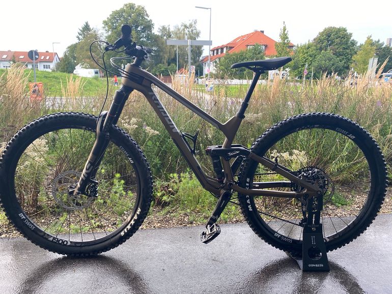 Used Radon SLIDE TRAIL 8.0 2021 Mountainbike, shop.filter.color.ffa500 — image 1 of 6