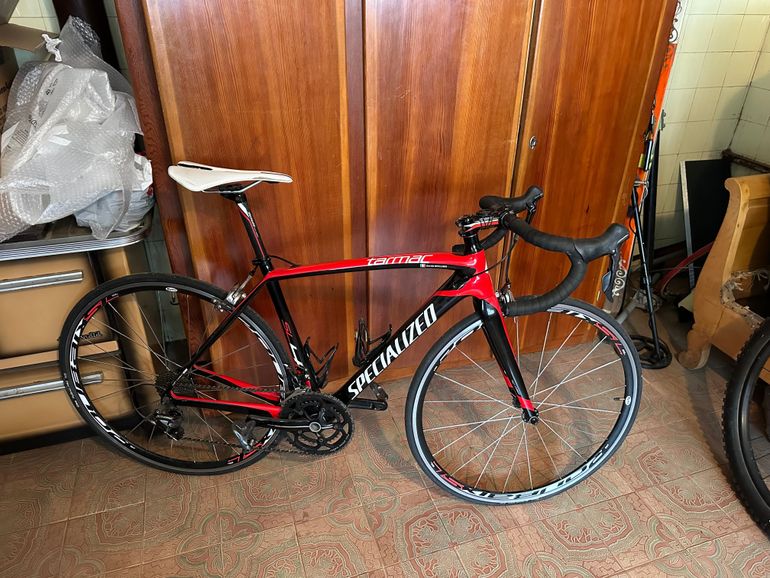 Used Specialized S-Works Tarmac SL4 RED HRR 2014 2014 Road & Gravel, Red — image 1 of 5