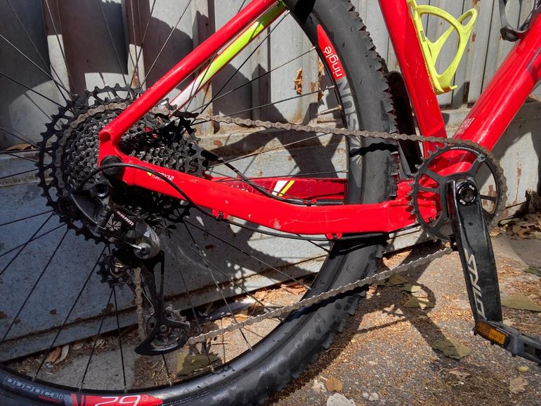 Used ROCKRIDER 29" Hardtail Mountain Bike XC 500 2018 Mountainbike, Red — image 4 of 9