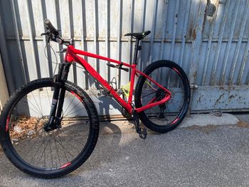 Used ROCKRIDER 29" Hardtail Mountain Bike XC 500 2018 Mountainbike, Red — image 3 of 9