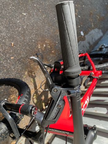 Used ROCKRIDER 29" Hardtail Mountain Bike XC 500 2018 Mountainbike, Red — image 7 of 9