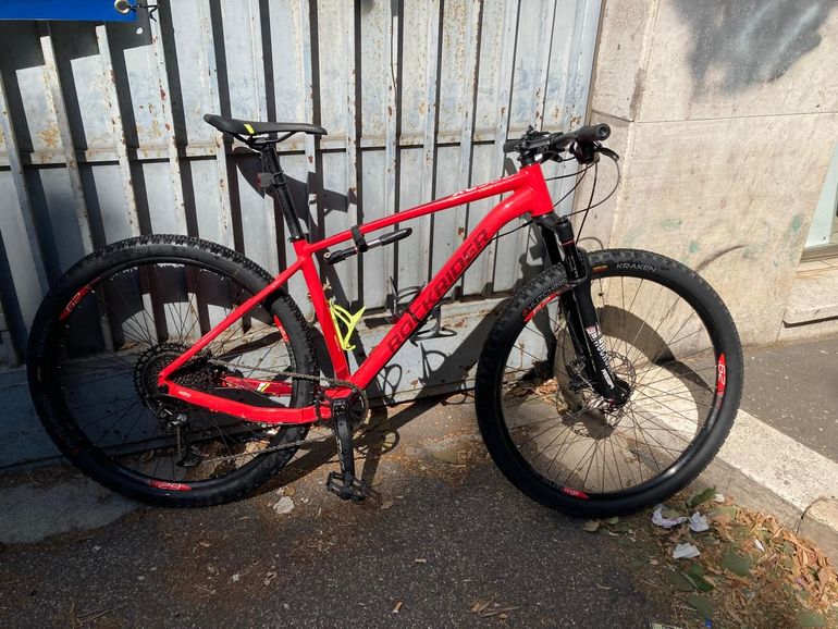Used ROCKRIDER 29" Hardtail Mountain Bike XC 500 2018 Mountainbike, Red — image 1 of 9