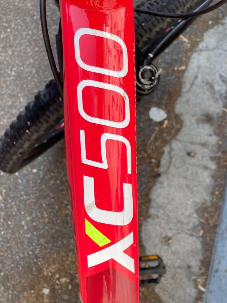 Used ROCKRIDER 29" Hardtail Mountain Bike XC 500 2018 Mountainbike, Red — image 9 of 9