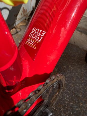Used ROCKRIDER 29" Hardtail Mountain Bike XC 500 2018 Mountainbike, Red — image 8 of 9