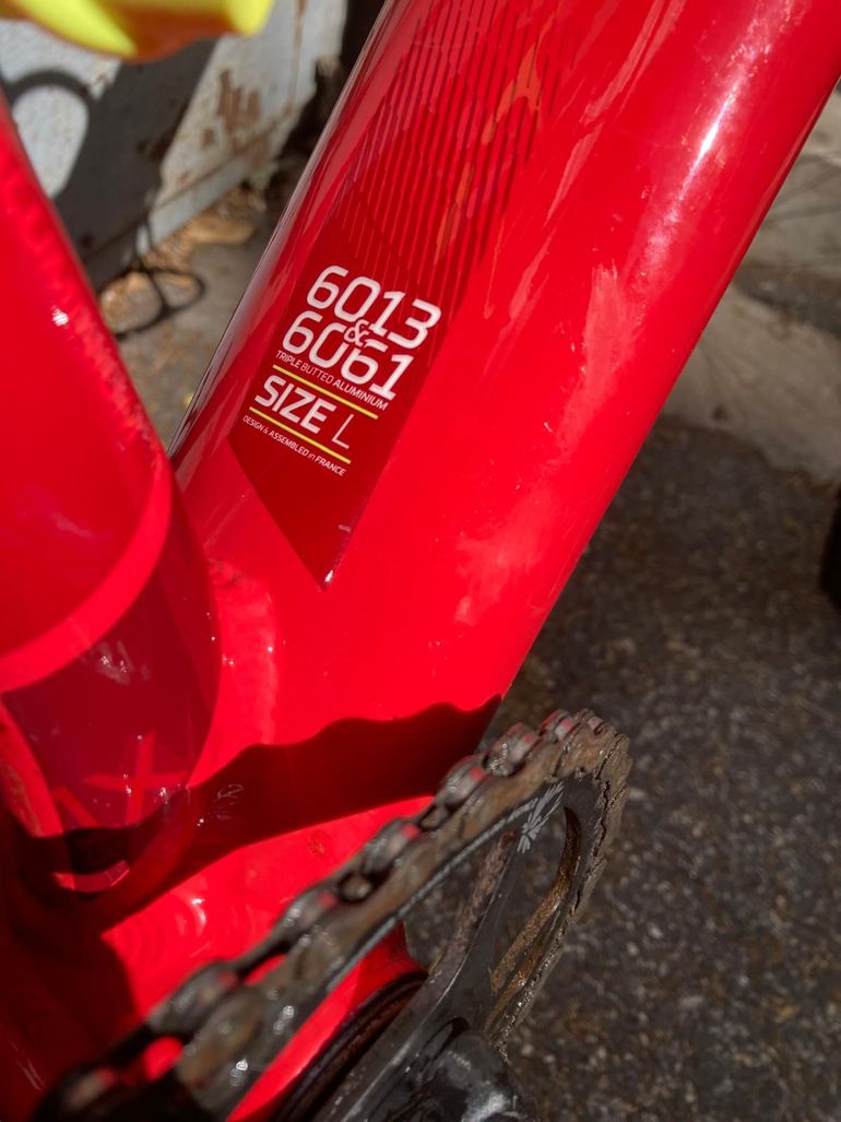 Used ROCKRIDER 29" Hardtail Mountain Bike XC 500 2018 Mountainbike, Red — image 8 of 9