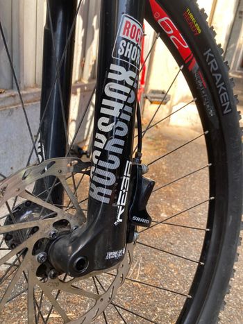 Used ROCKRIDER 29" Hardtail Mountain Bike XC 500 2018 Mountainbike, Red — image 5 of 9
