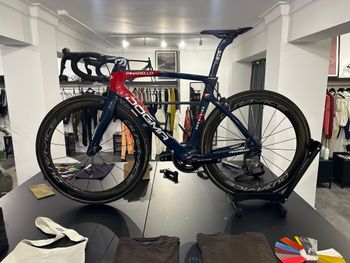 Used Pinarello Dogma F - Carlos Rodriguez 2021 Road & Gravel, Rojo — image 8 of 10