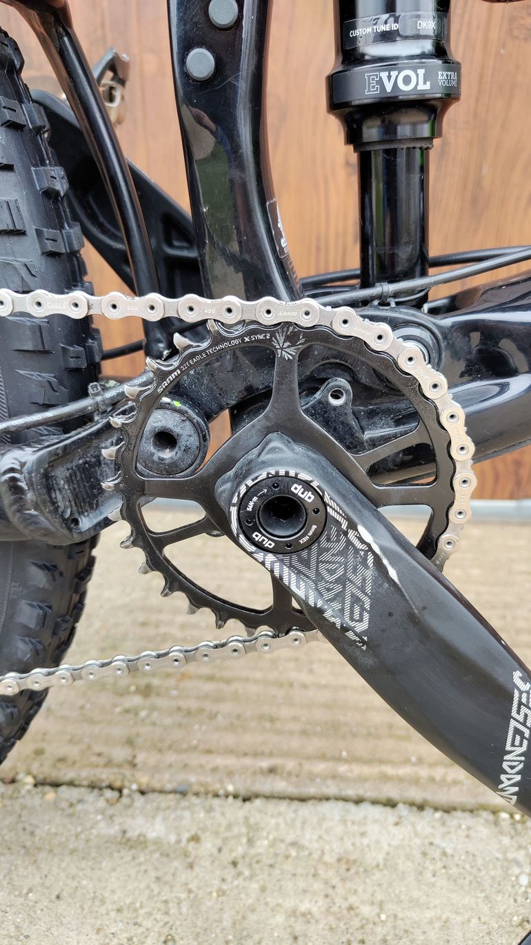 Used Giant Trance Advanced 1 2019 2019 Mountainbike, Black, 27.5 — image 7 of 12